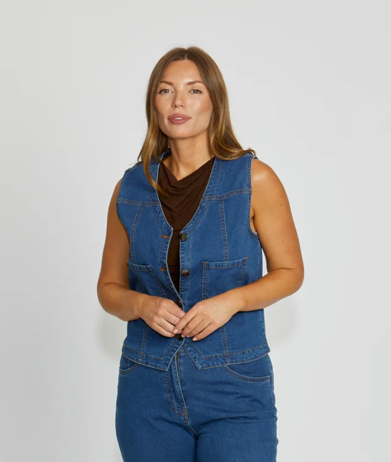 Vigo Denim Vest