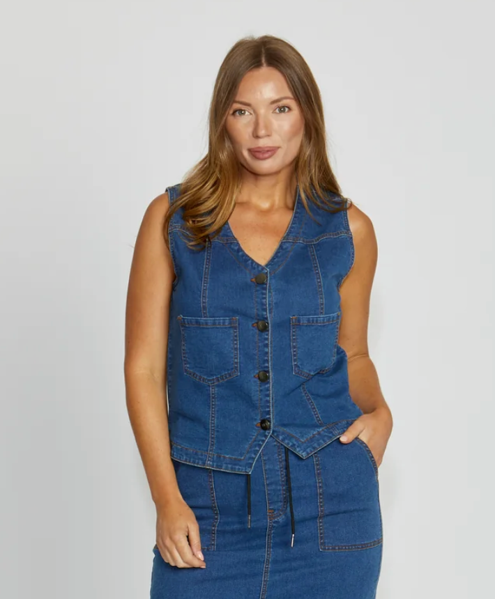 Vigo Denim Vest