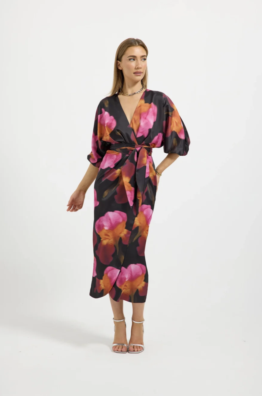 Iris Wrap Dress