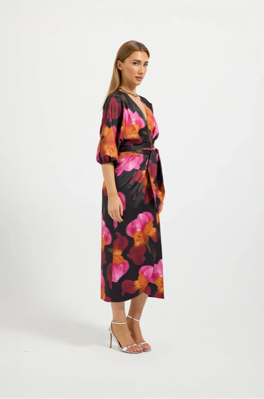 Iris Wrap Dress