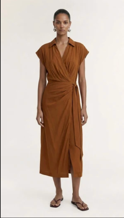 Solene Wrap Dress