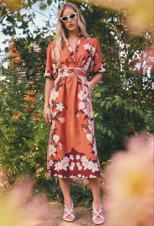 Gisela Linen Dress