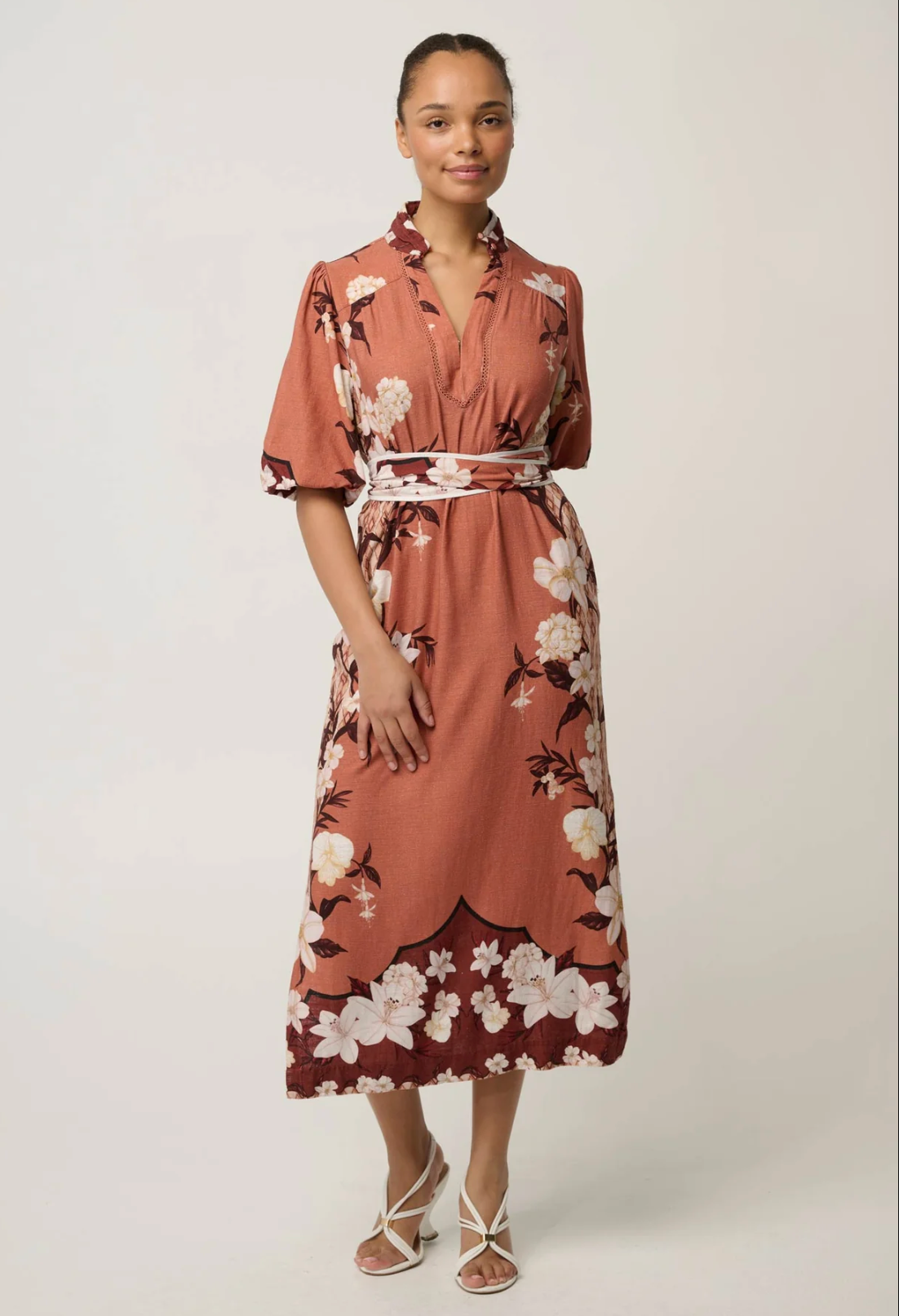 Gisela Linen Dress