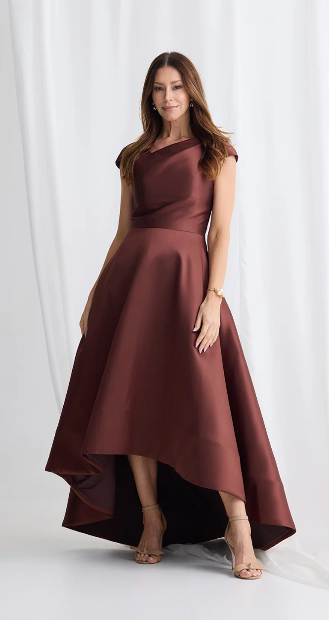 Rosanella Dress Chocolate