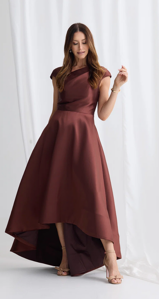 Rosanella Dress Chocolate