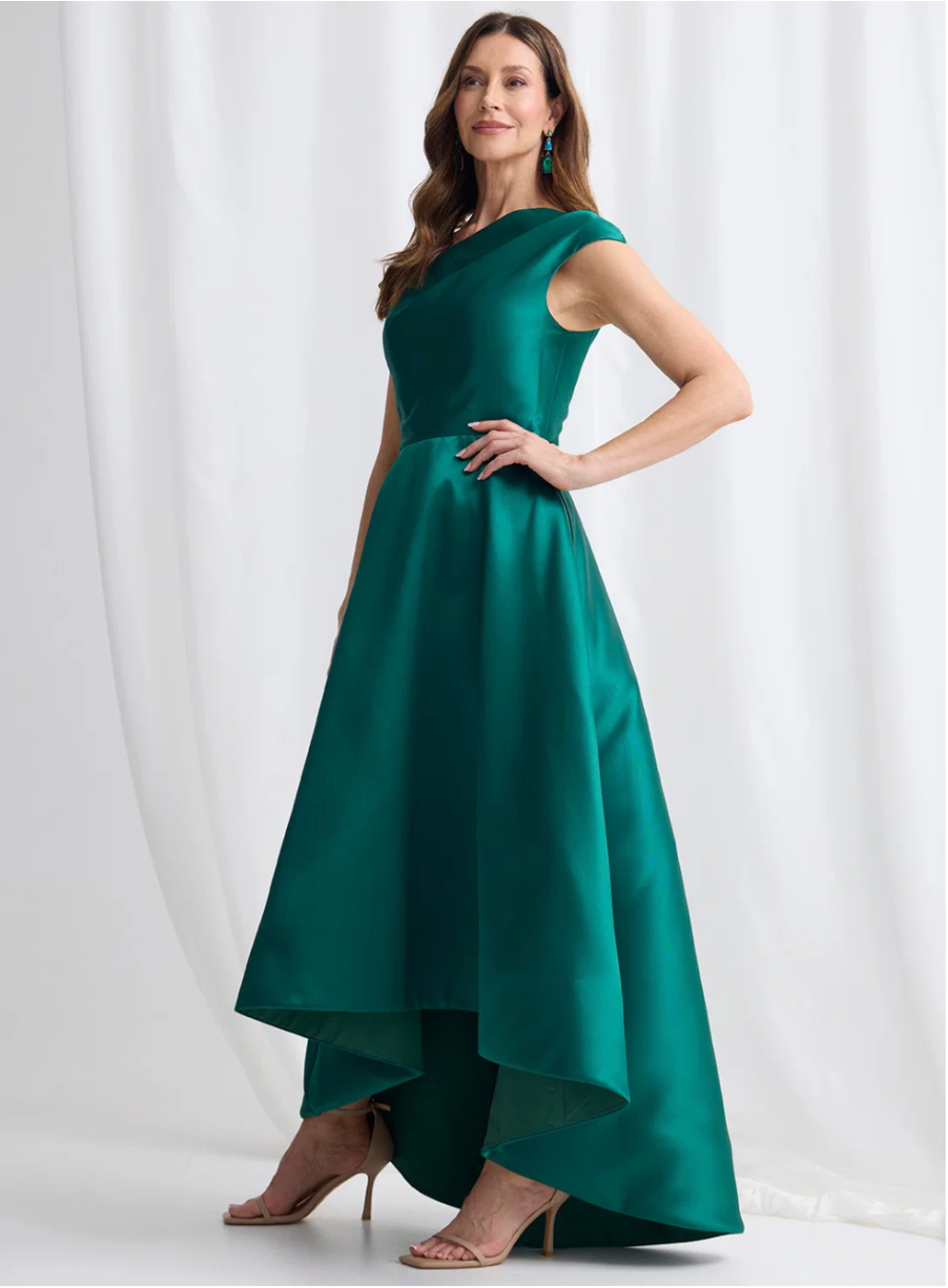 Rosanella Dress Emerald