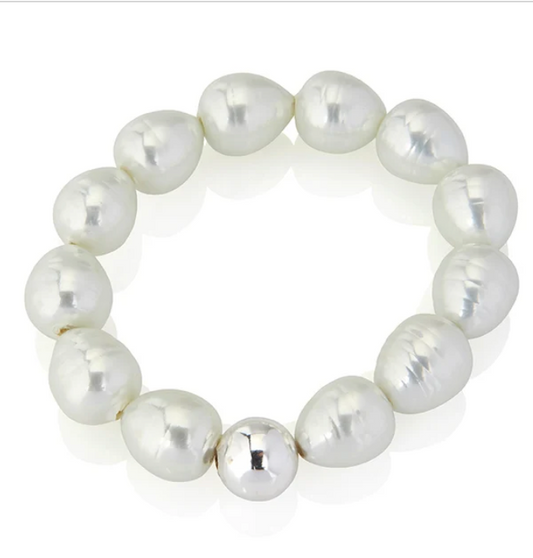 Firucci Pearl Bracelet Ivory