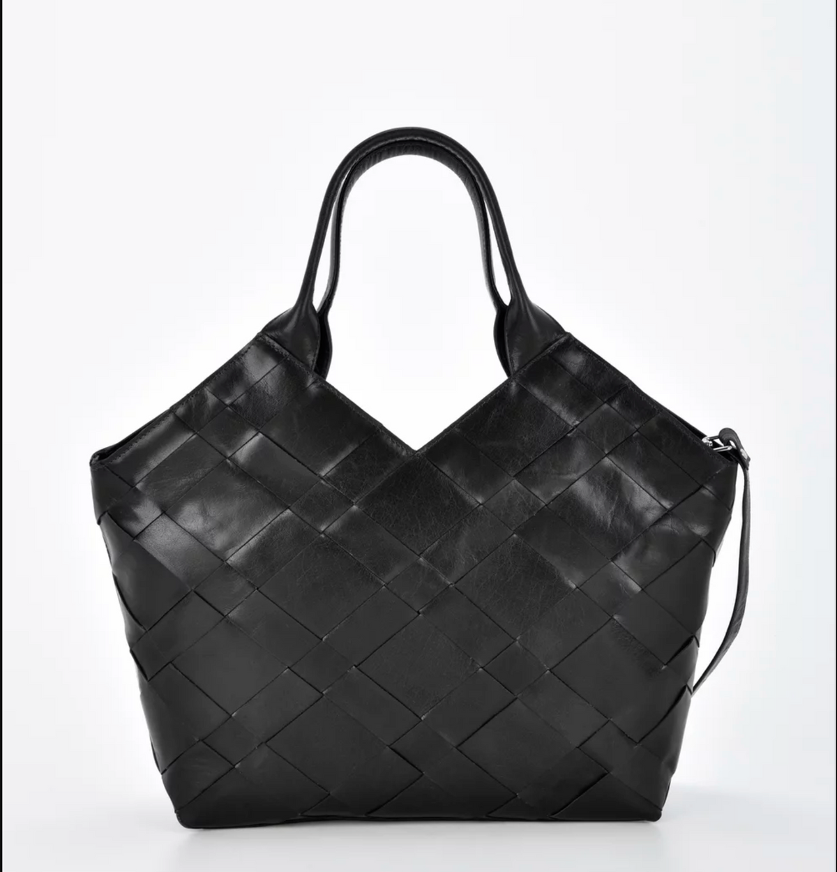 Baxter Woven Leather Tote