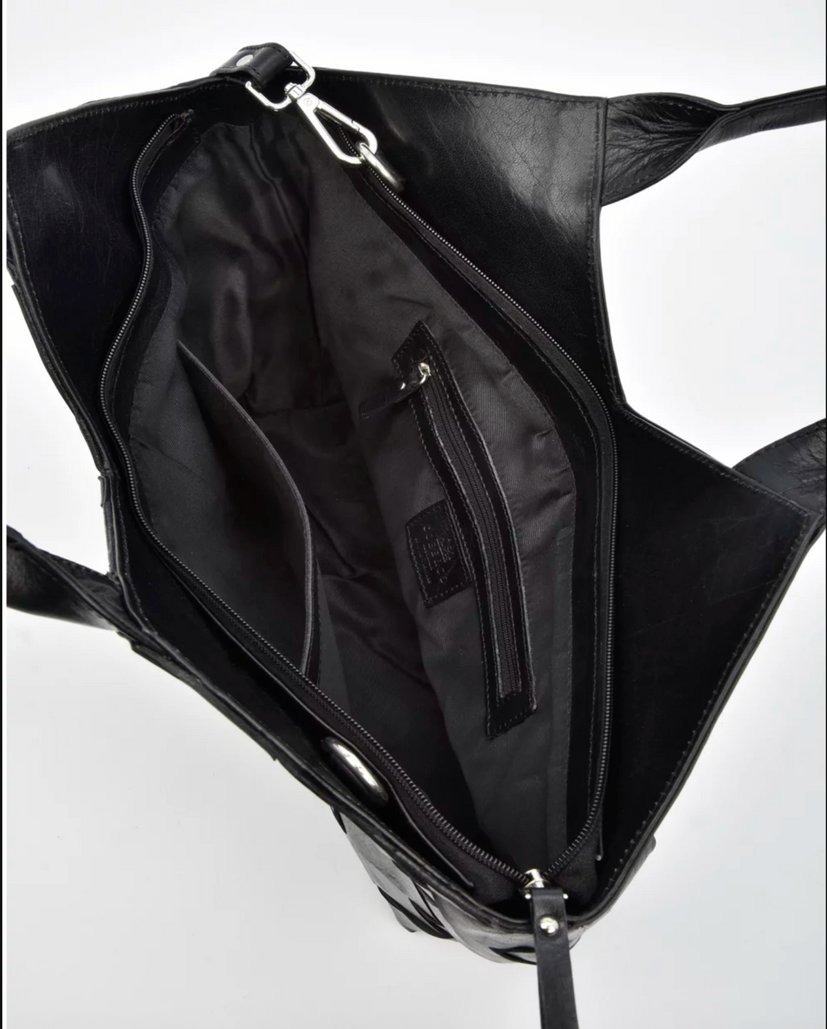 Baxter Woven Leather Tote