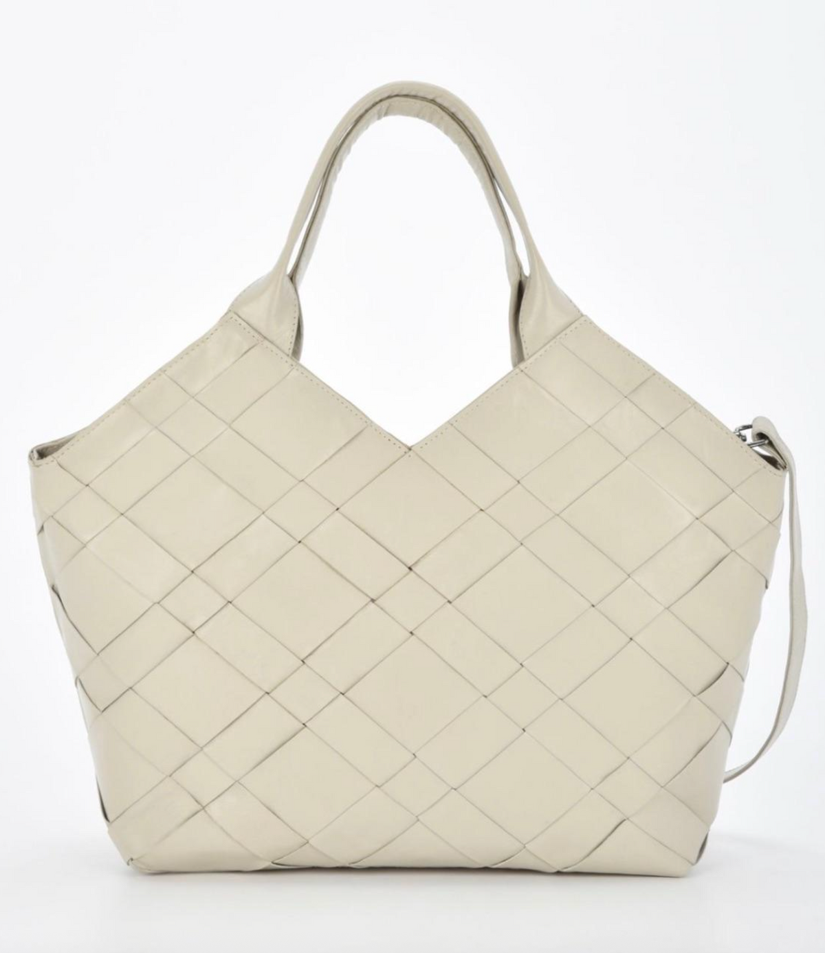 Baxter Woven Leather Tote