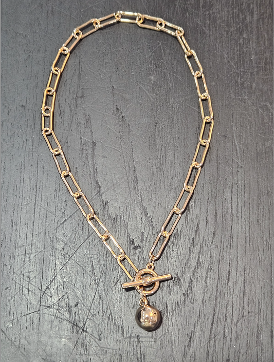 Ball Pendant Fob Necklace