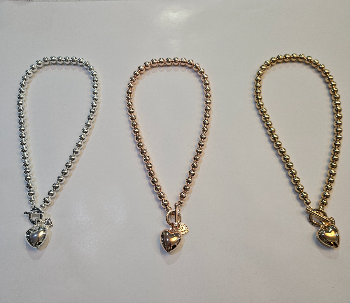 Heart Pendant Necklace Medium