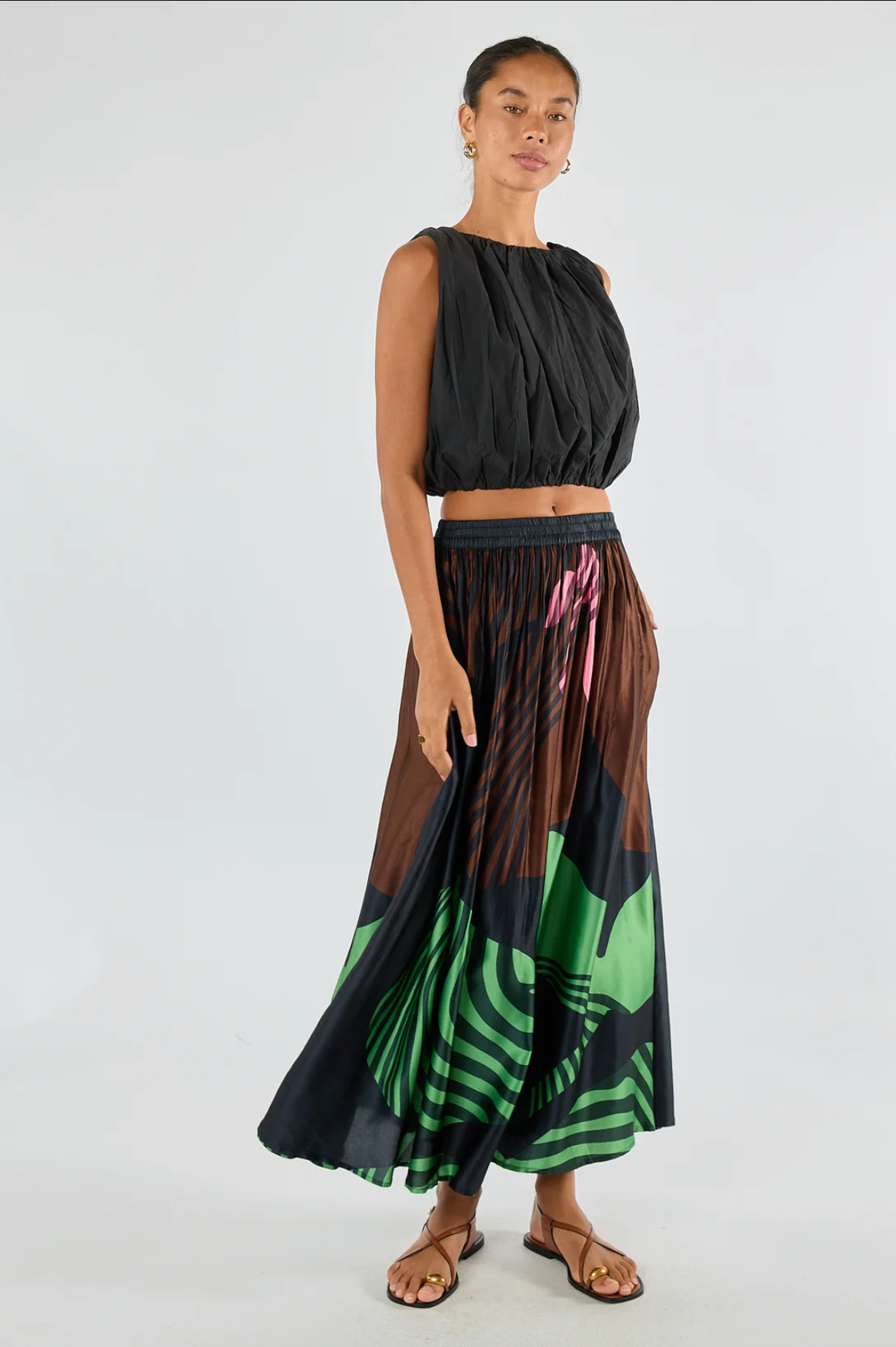 Papillon Skirt Black