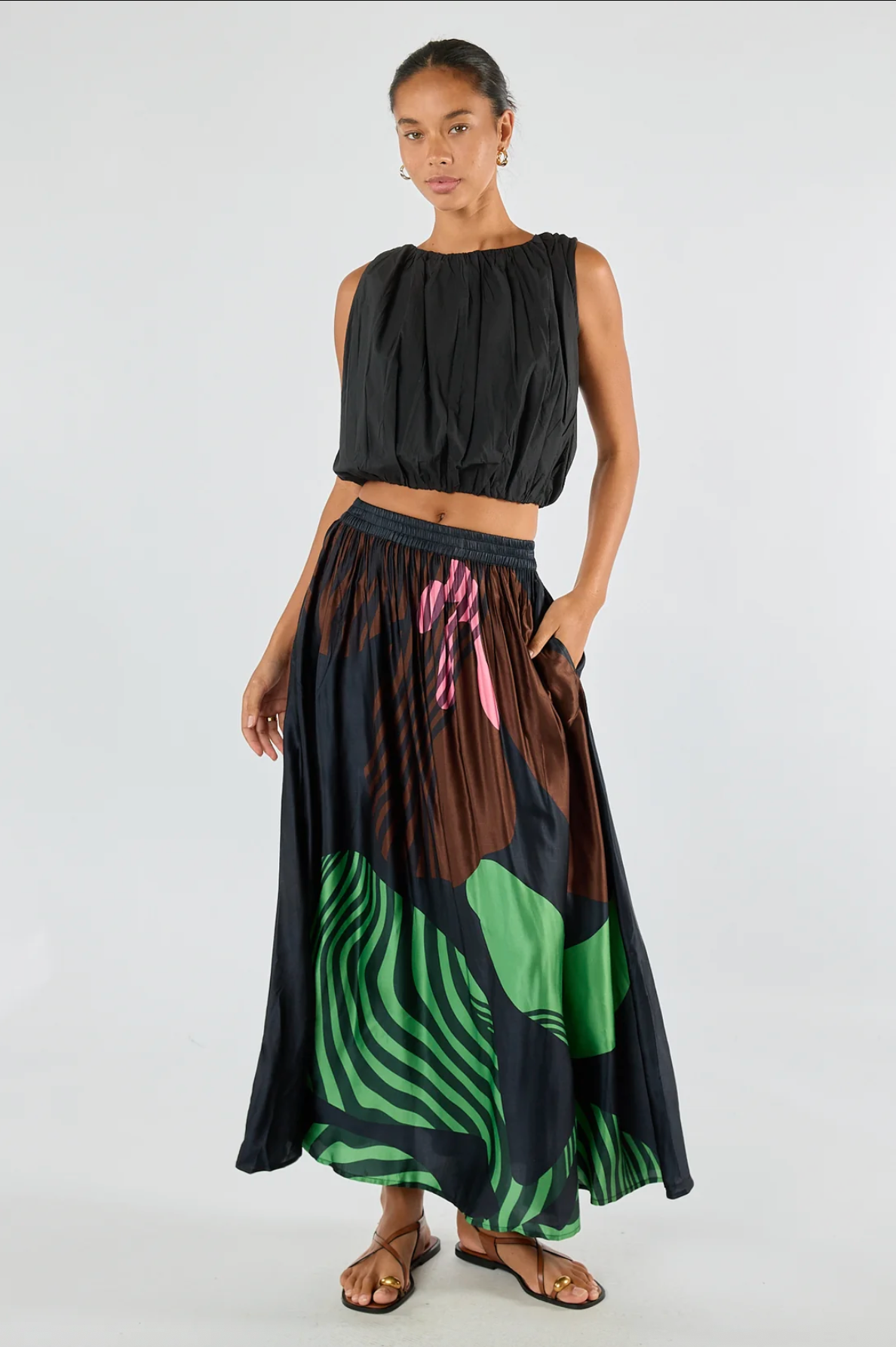 Papillon Skirt Black