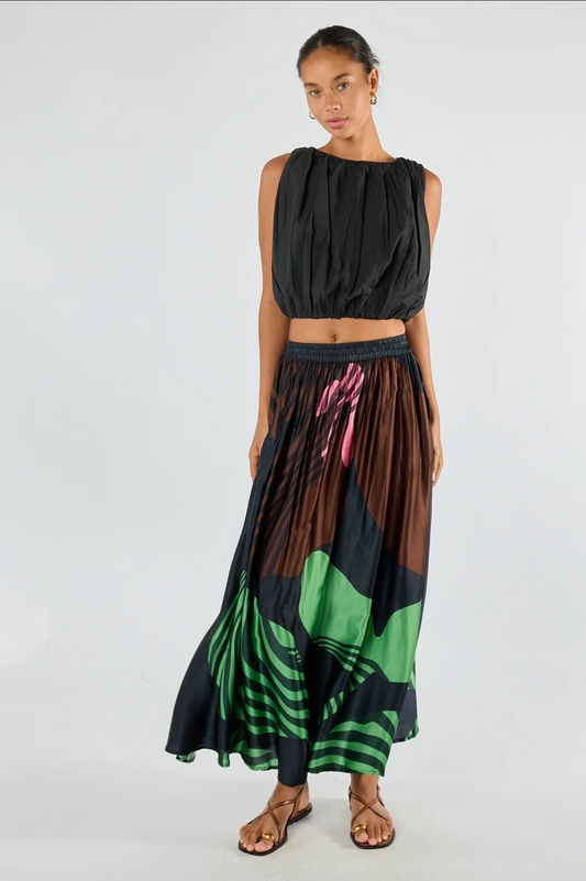 Papillon Skirt Black