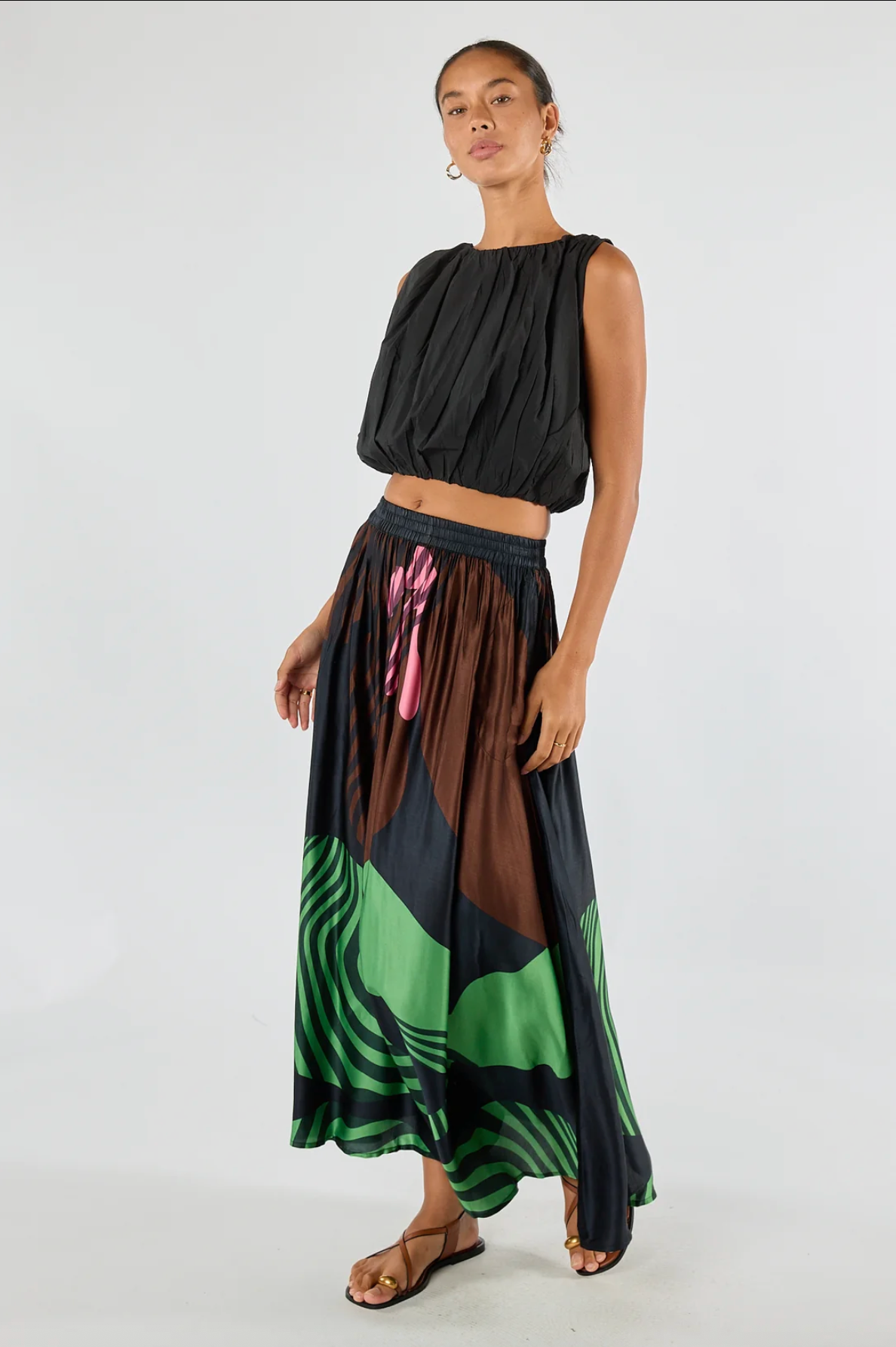Papillon Skirt Black