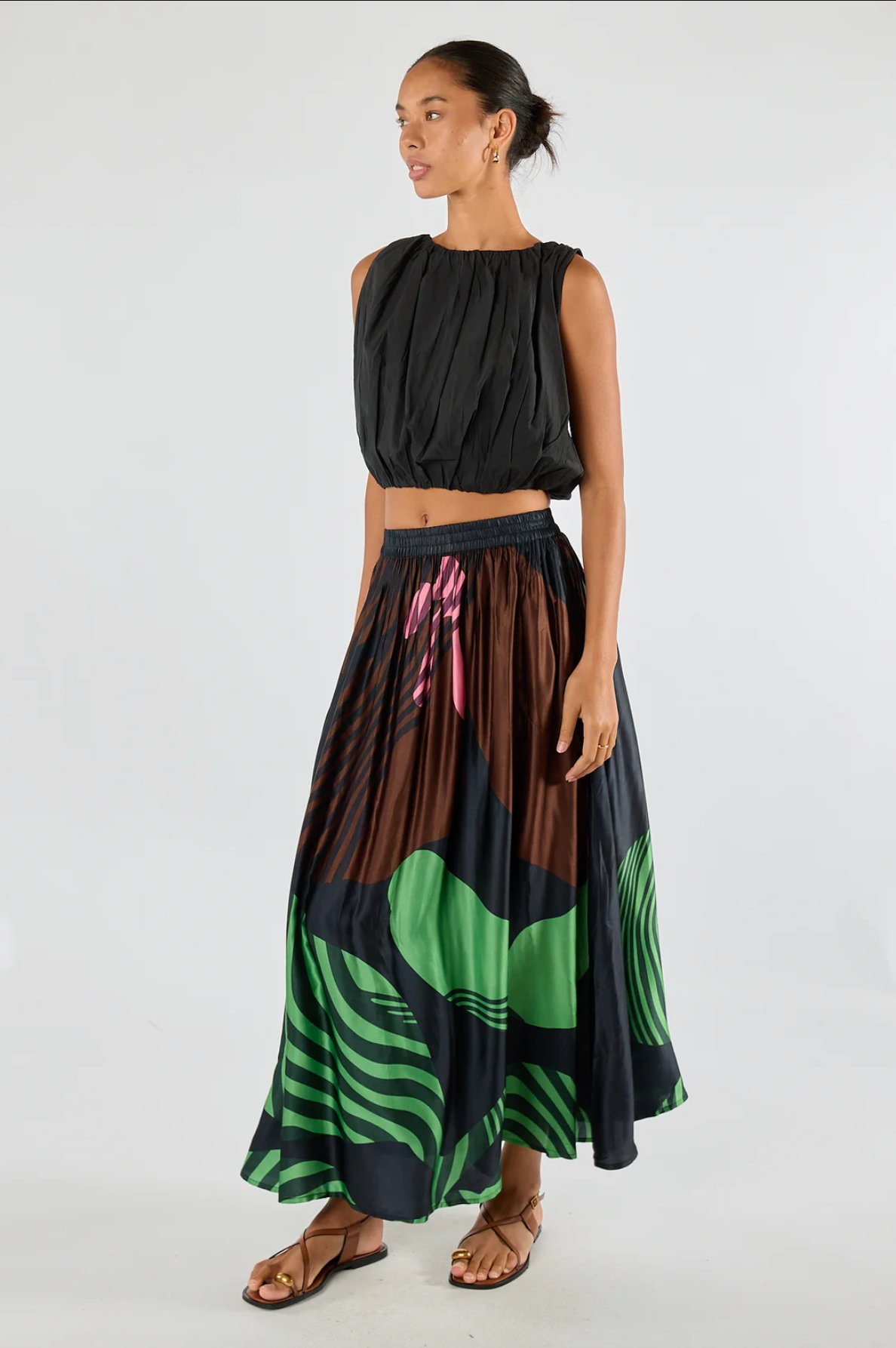 Papillon Skirt Black