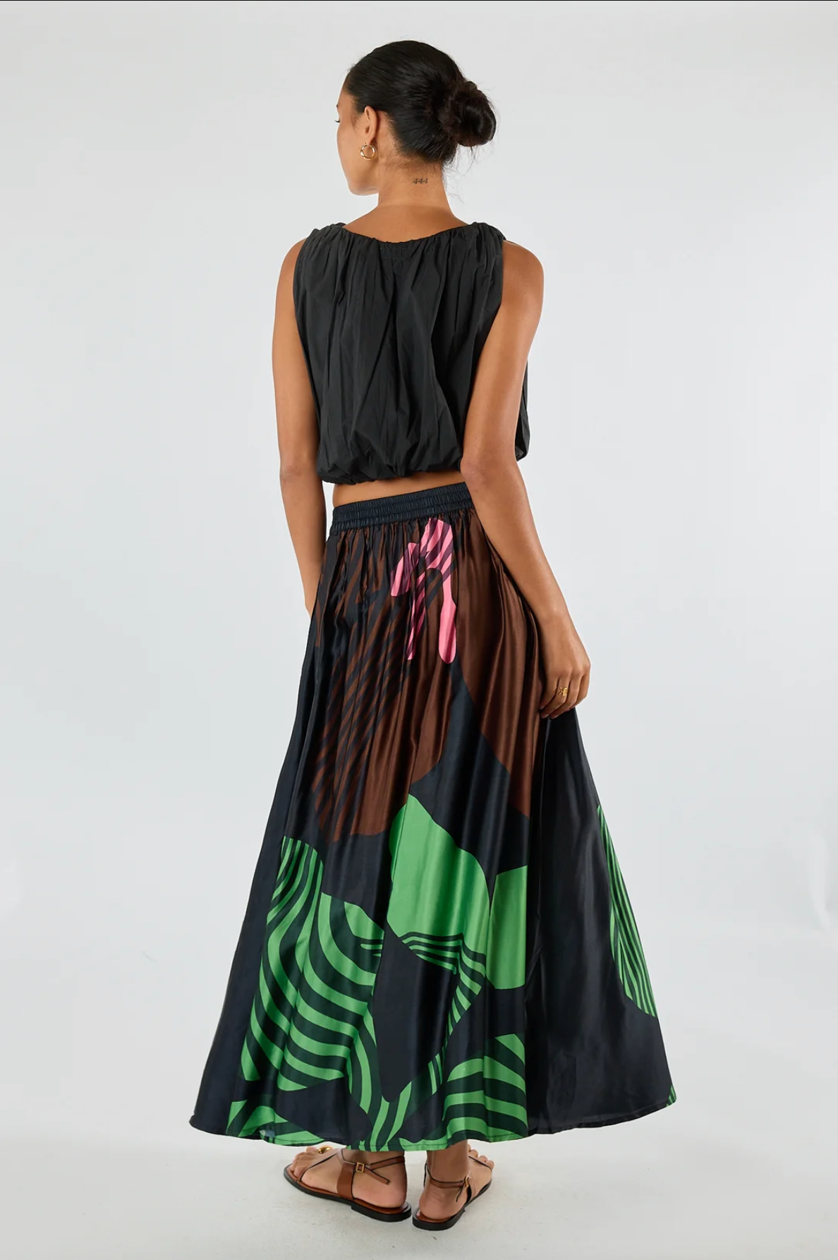 Papillon Skirt Black