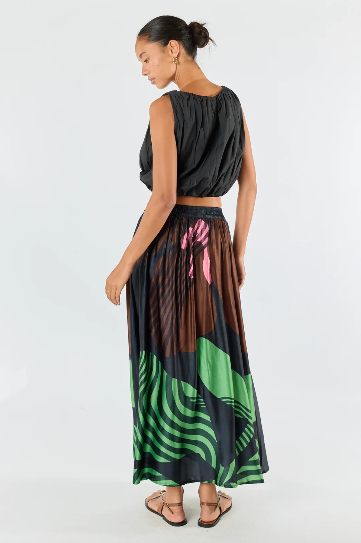 Papillon Skirt Black