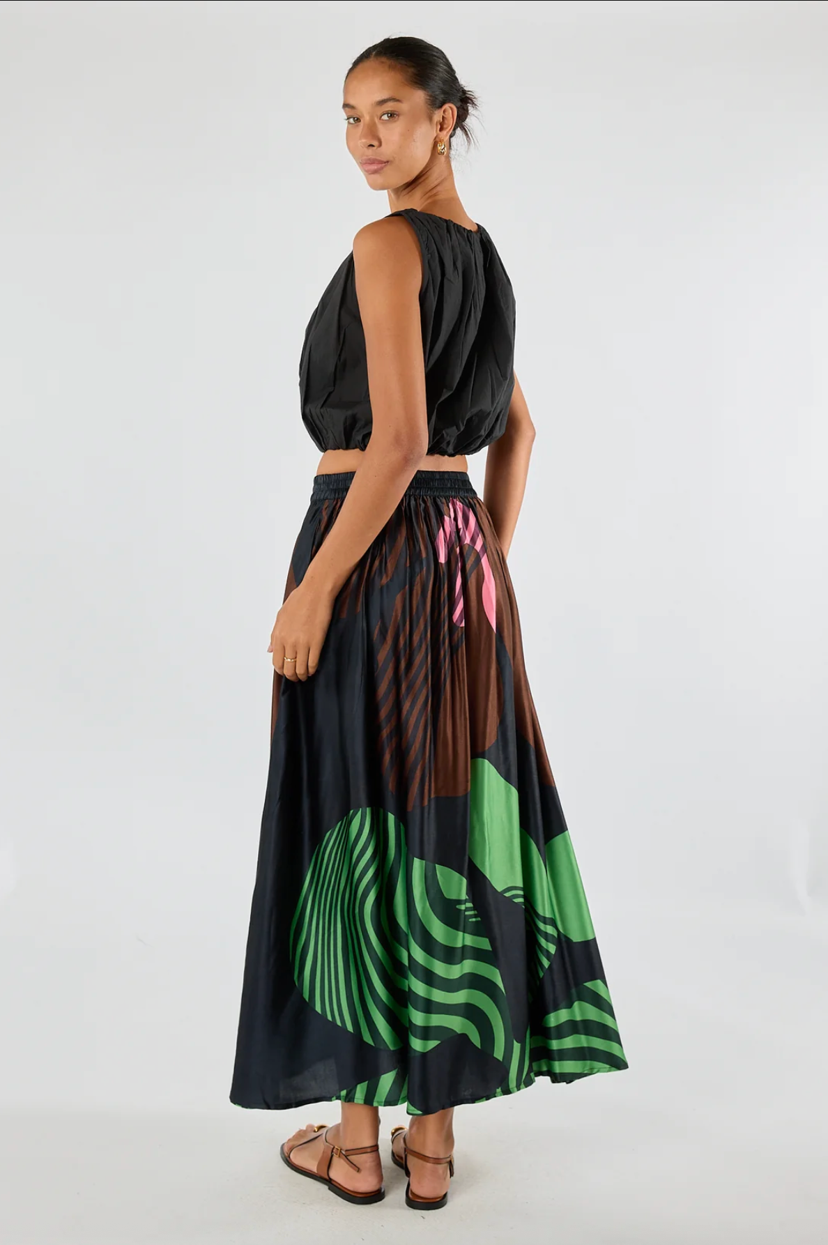 Papillon Skirt Black