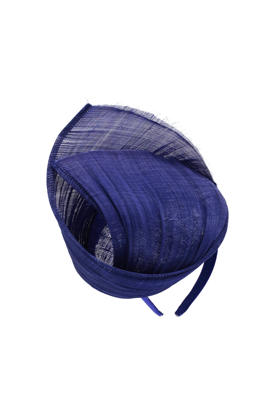 Vanya Fascinator Cobalt