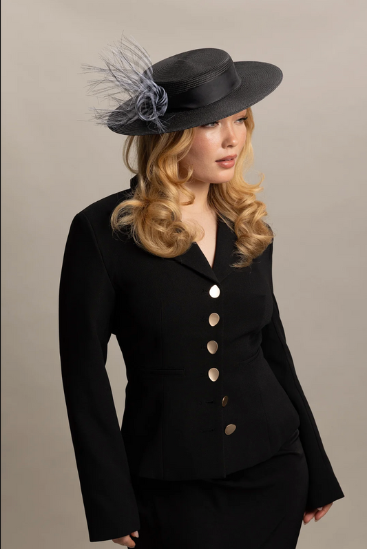 Nala Boater Black