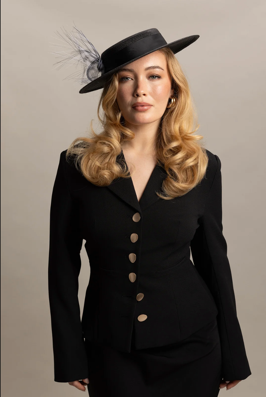 Nala Boater Black