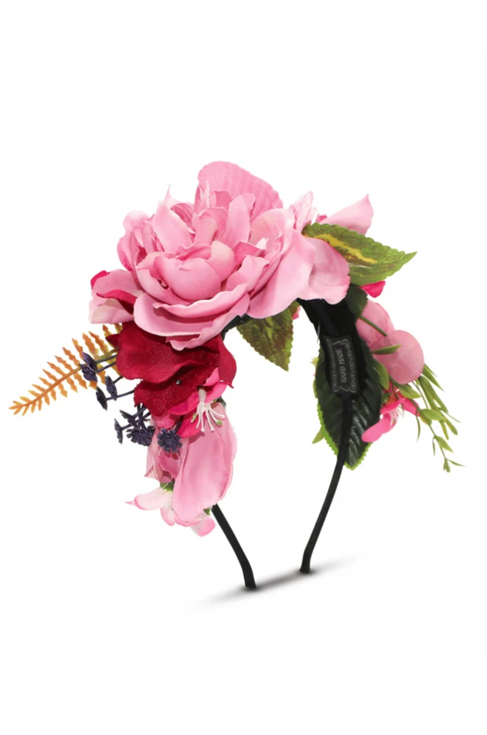 Dori Fascinator Hot Pink