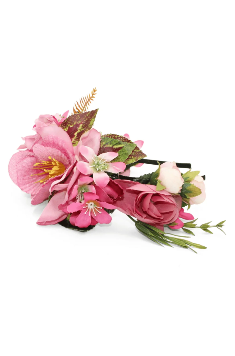 Dori Fascinator Hot Pink