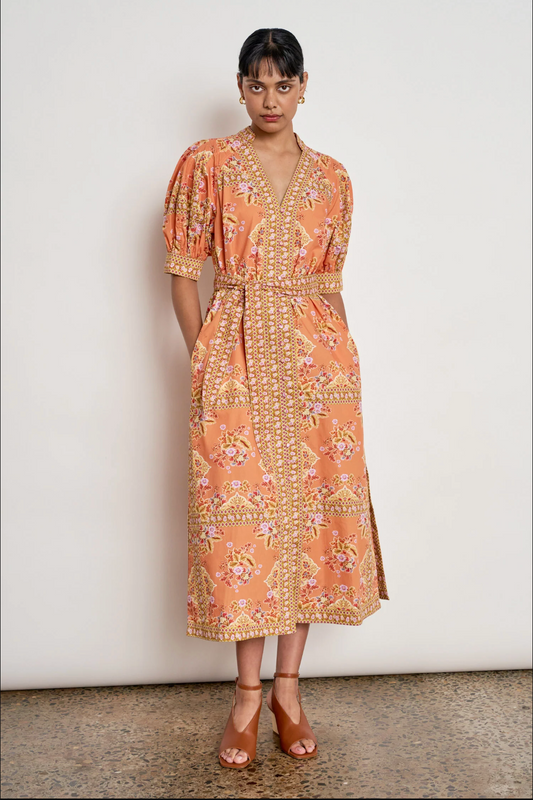 Impart Dress Marigold Glow