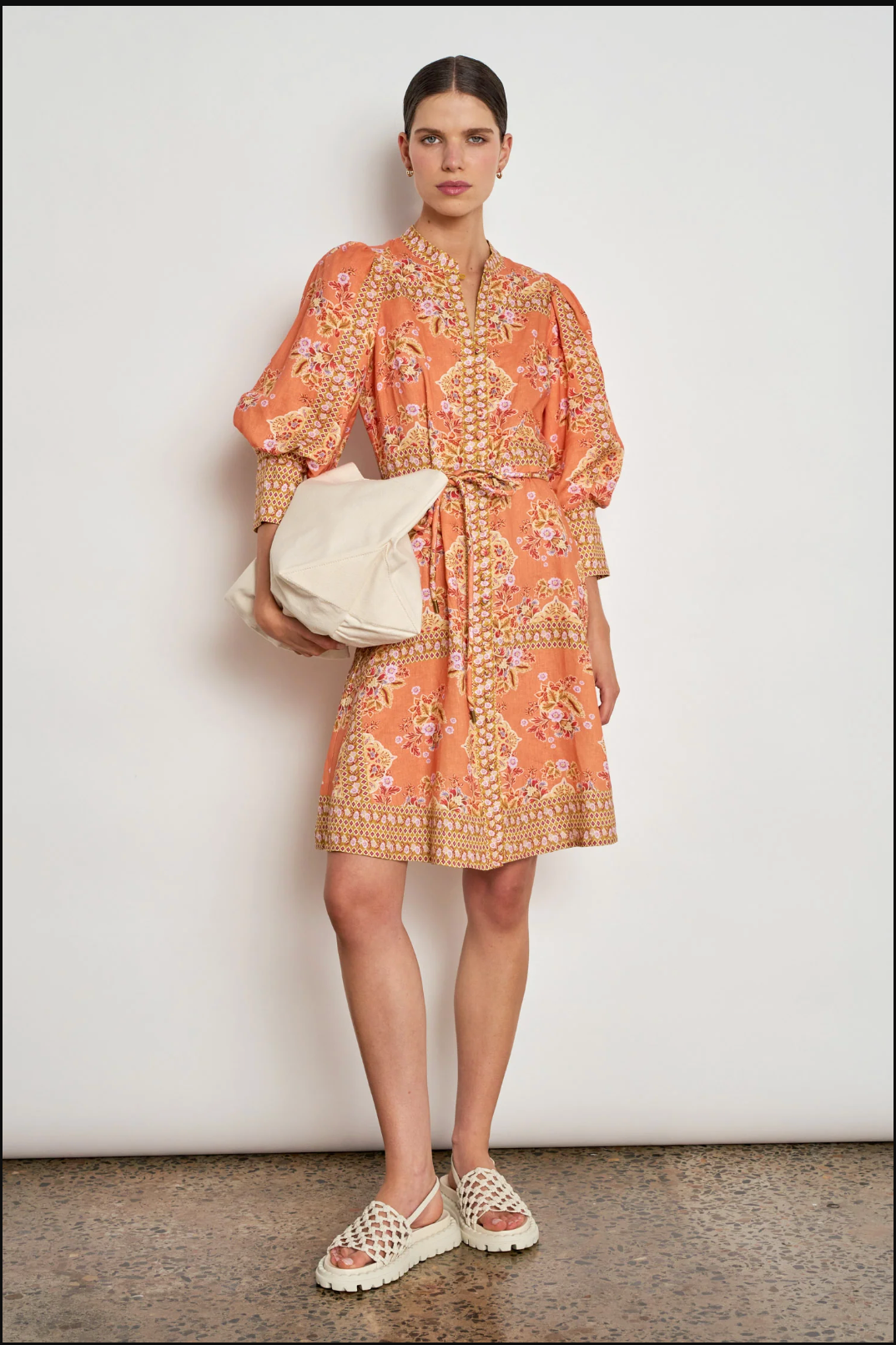 Scenic Dress Marigold Glow
