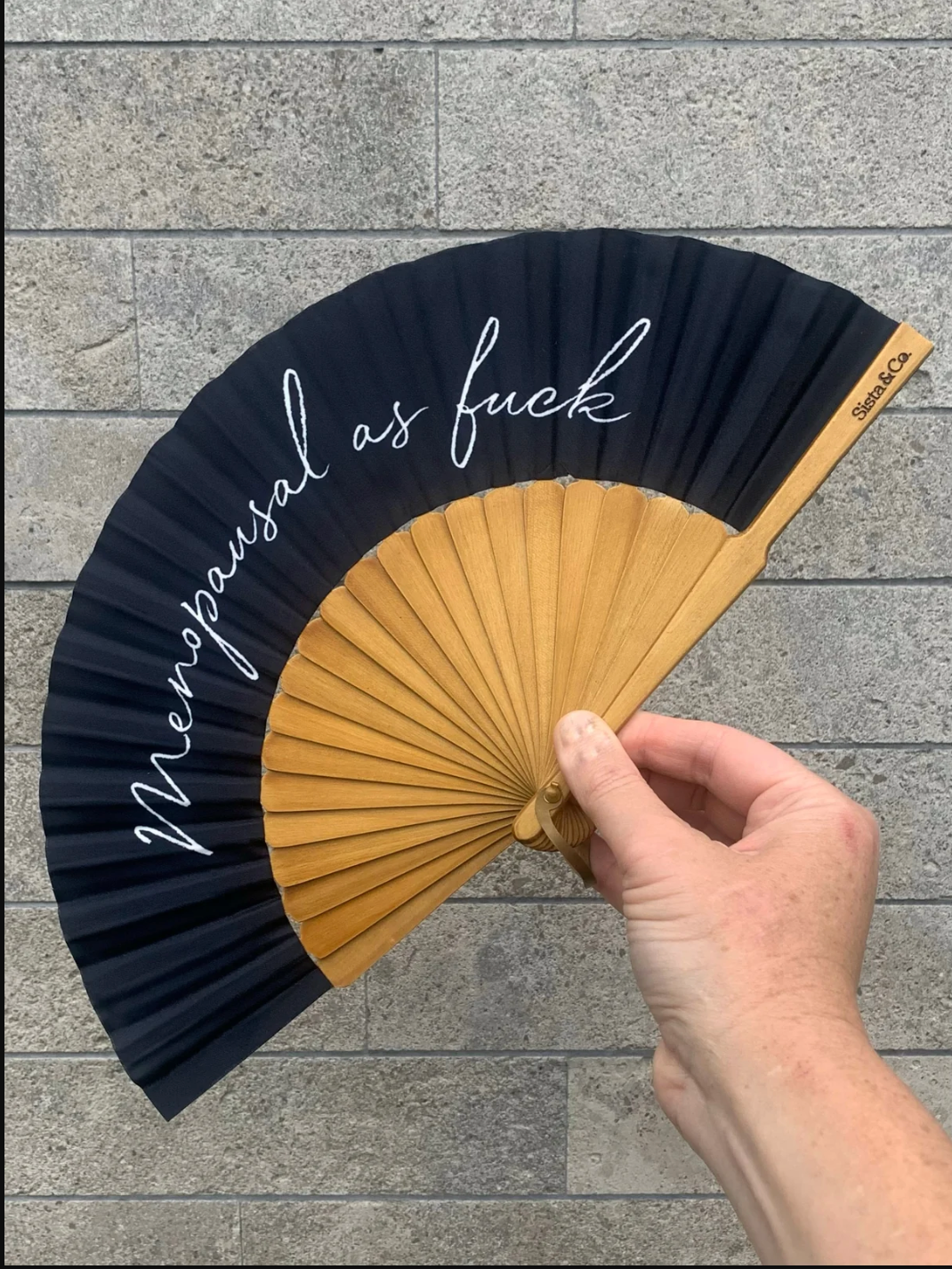 Menopausal as F*ck  Medium Fan