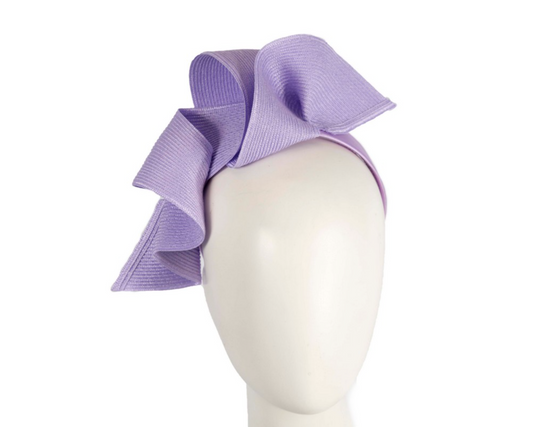 Wave Fascinator Lilac