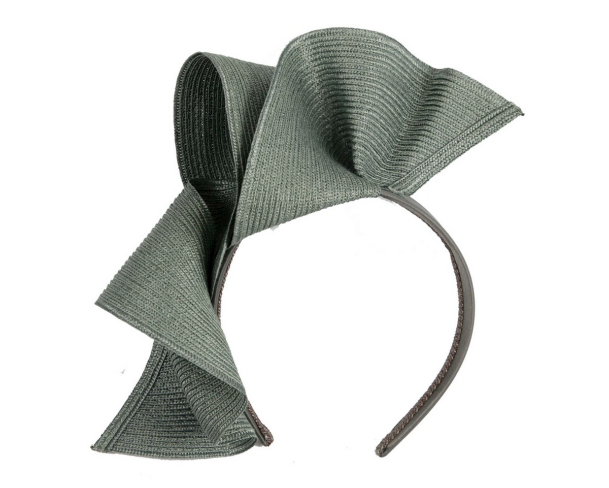 Wave Fascinator Olive