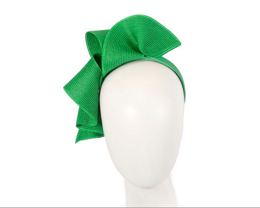 Wave Fascinator Green