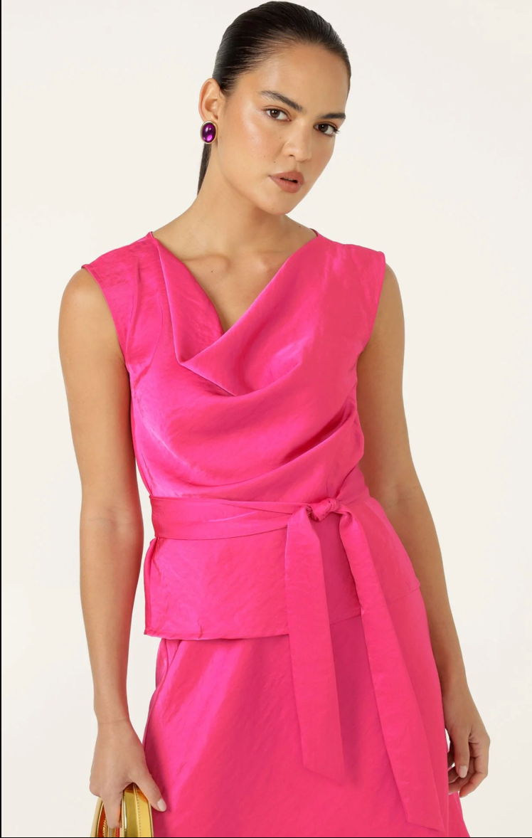 Luxe Top Pink