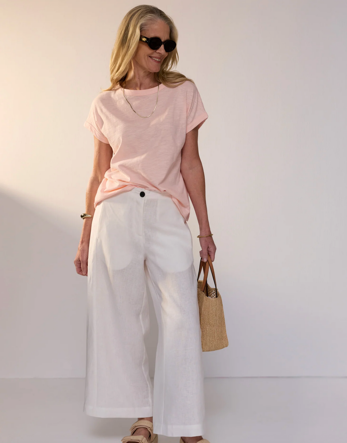 Onda Pant White