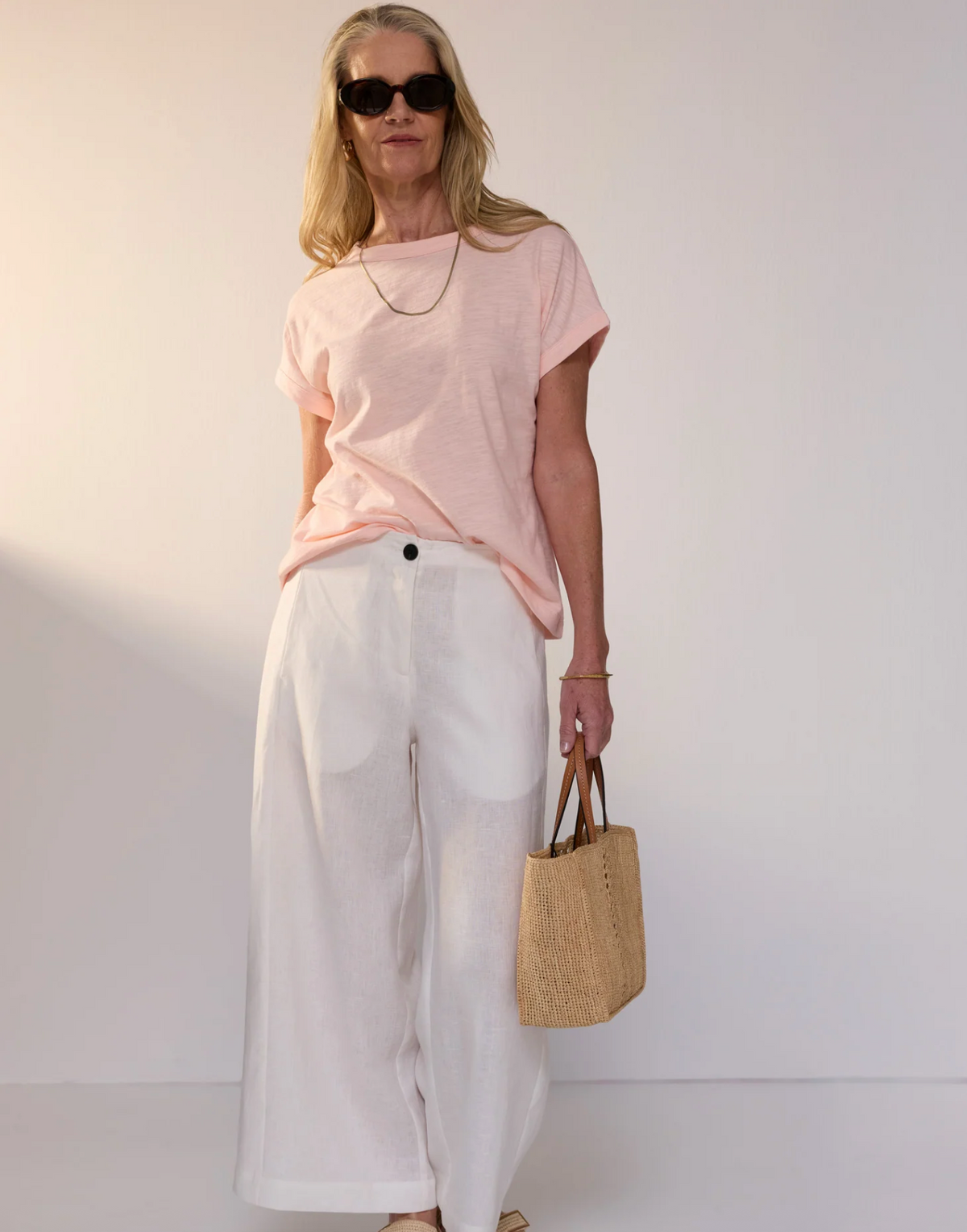 Onda Pant White