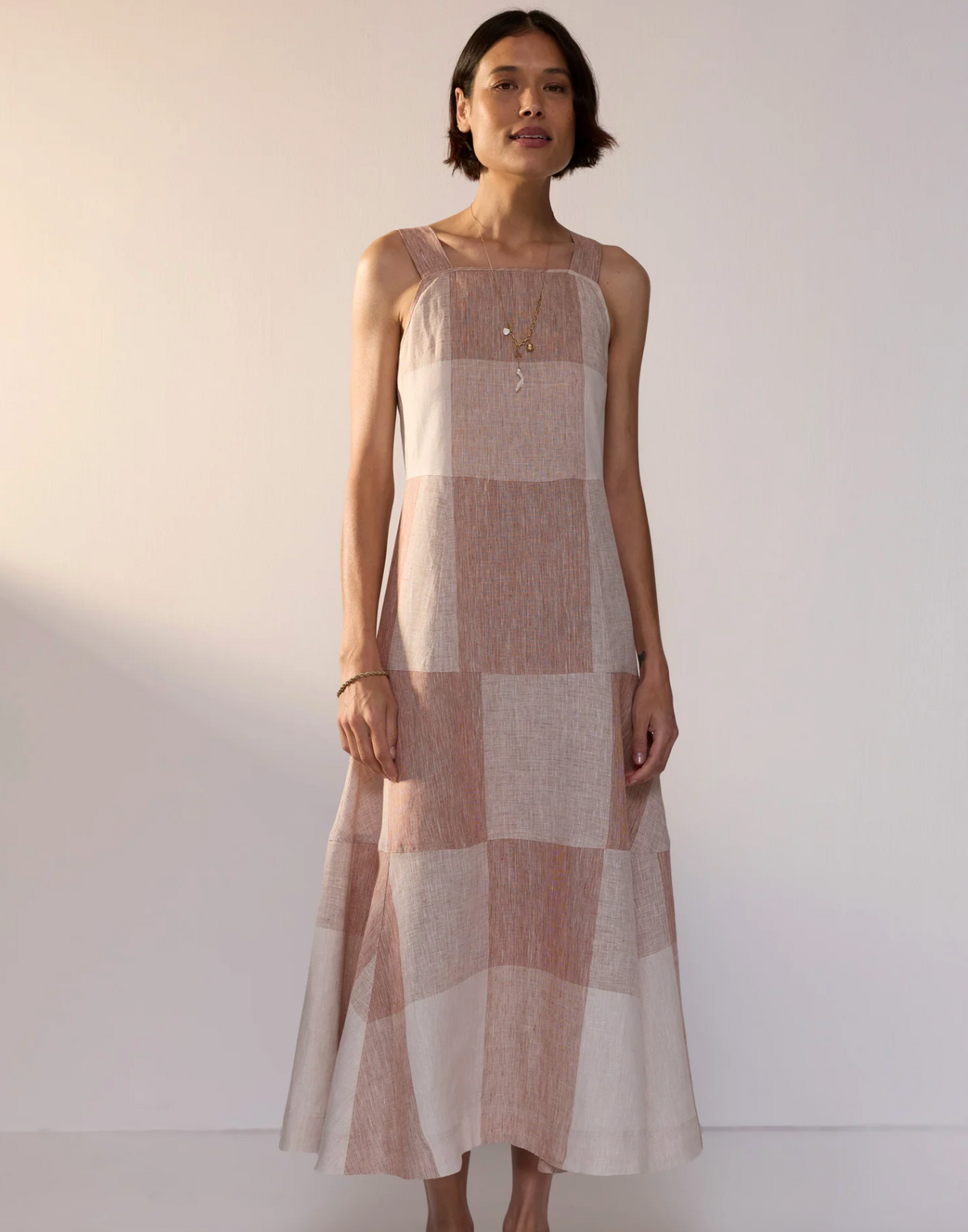 Nixie Gingham Dress