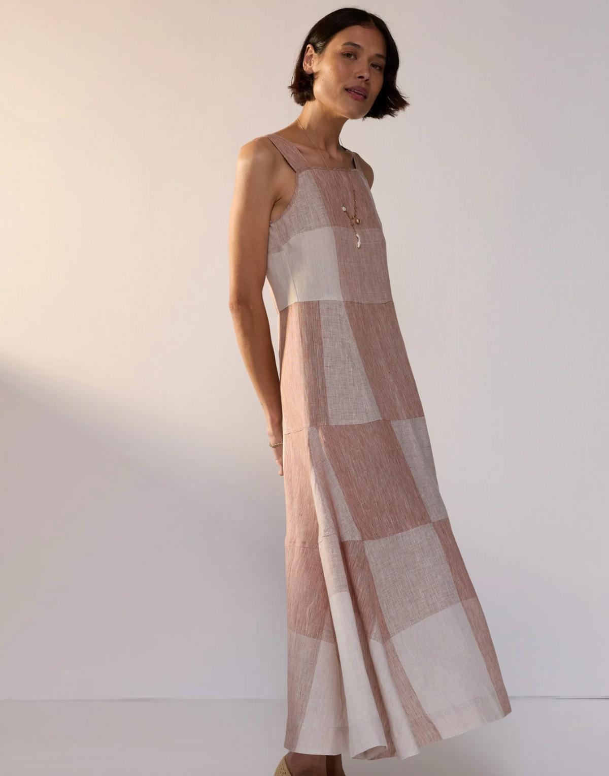 Nixie Gingham Dress