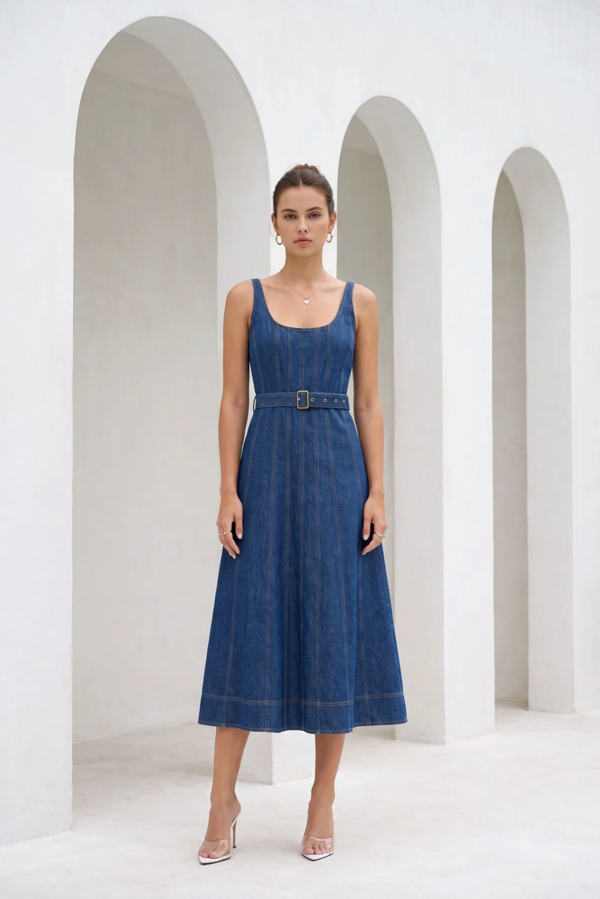Lorenza Dress Blue