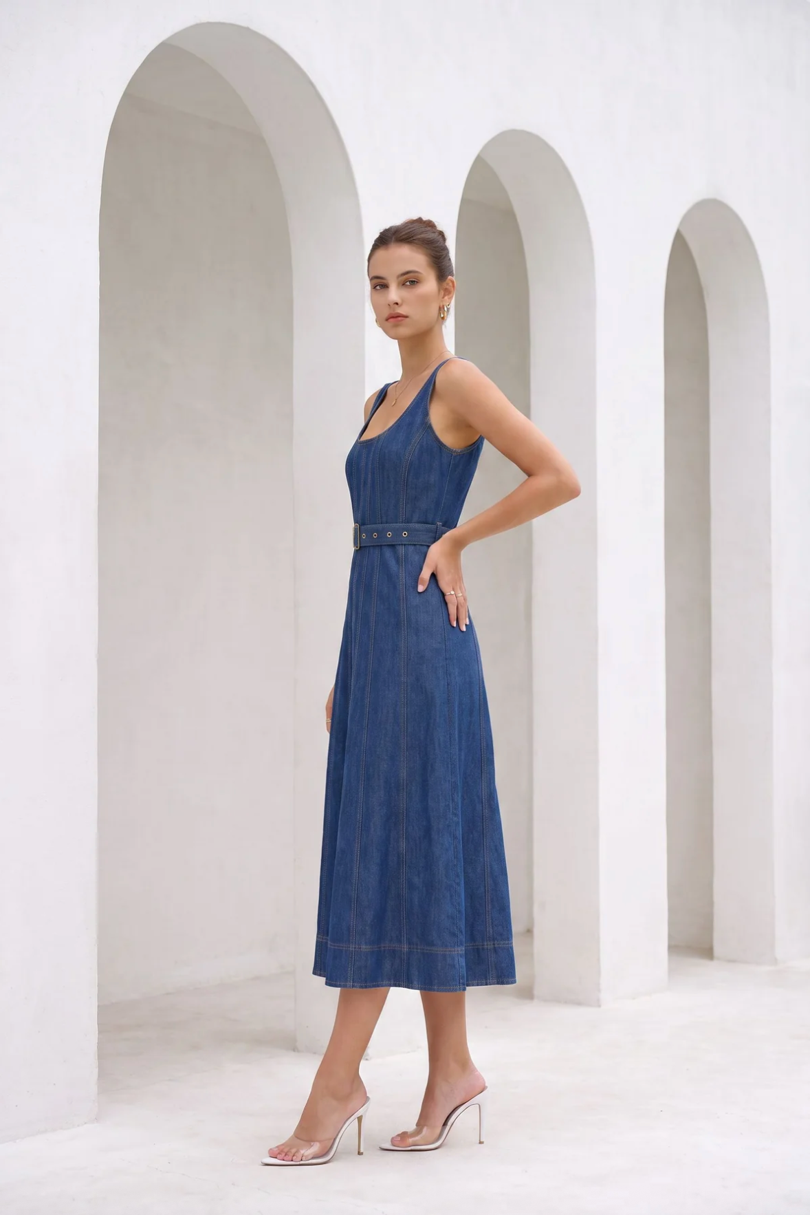 Lorenza Dress Blue