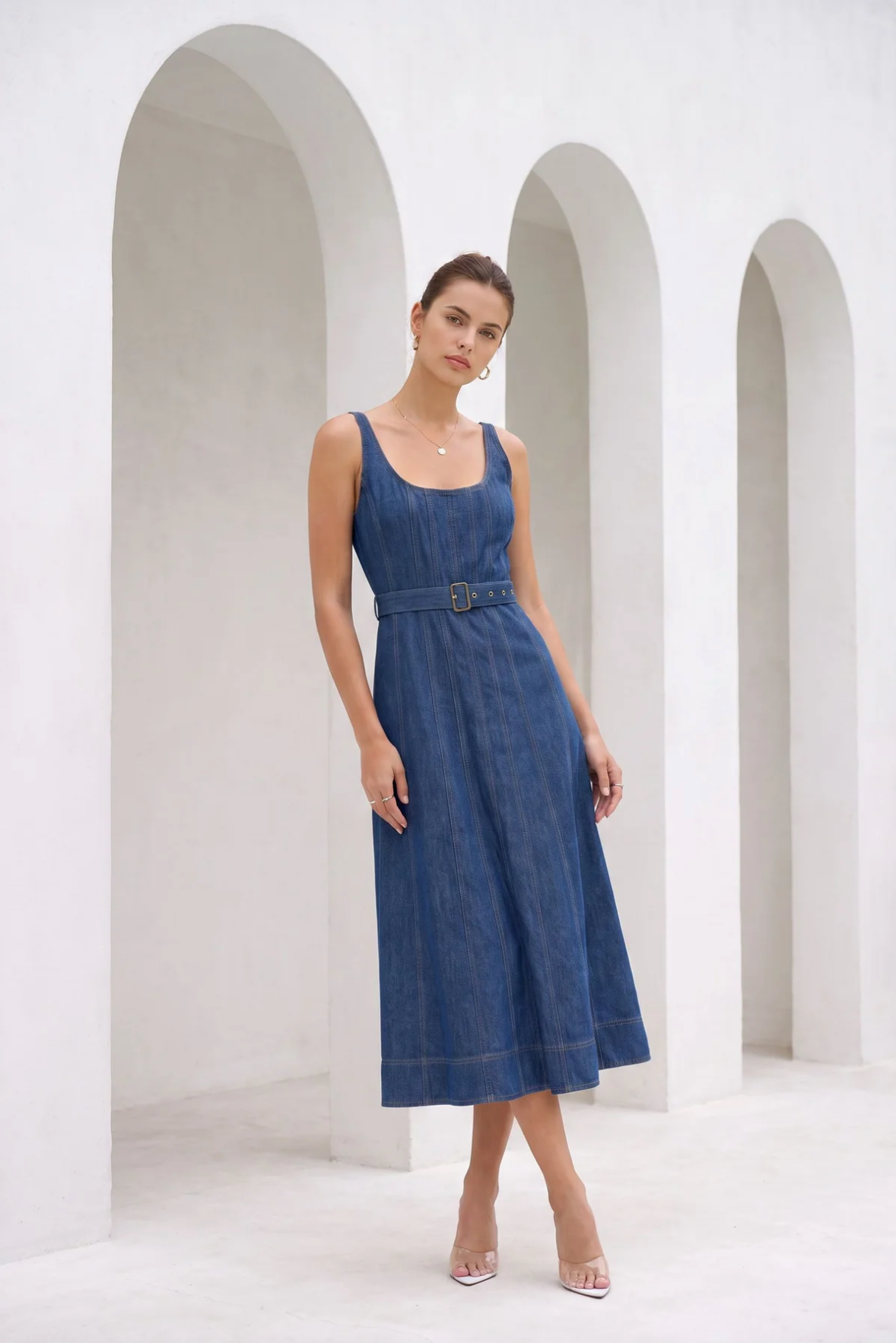 Lorenza Dress Blue