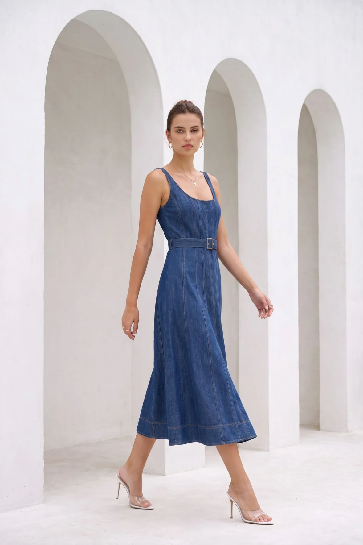 Lorenza Dress Blue