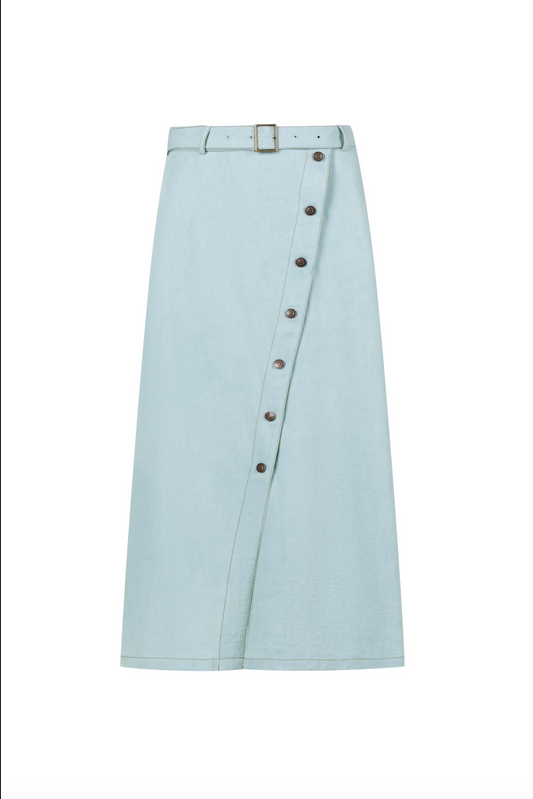 Lorenza Skirt Blue Haze