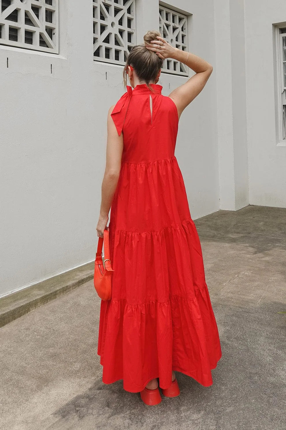 Helena Dress Red
