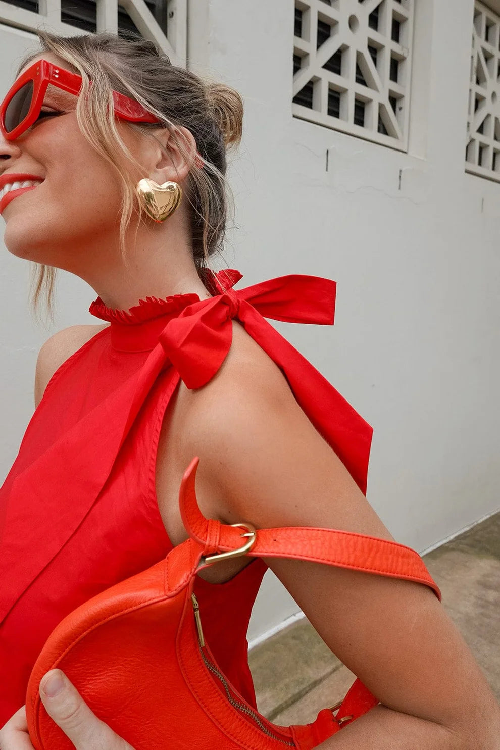 Helena Dress Red