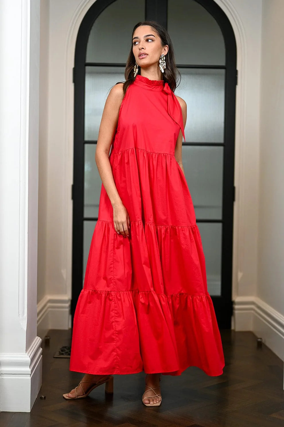 Helena Dress Red