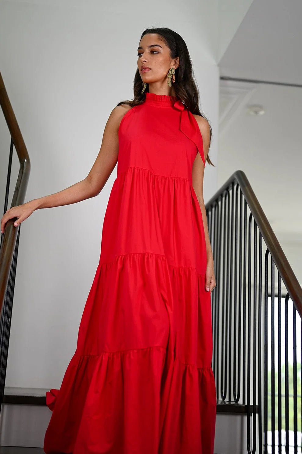 Helena Dress Red