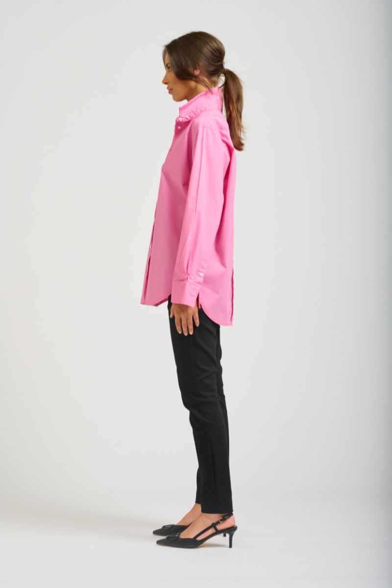 The Classic Shirt in Hot Pink